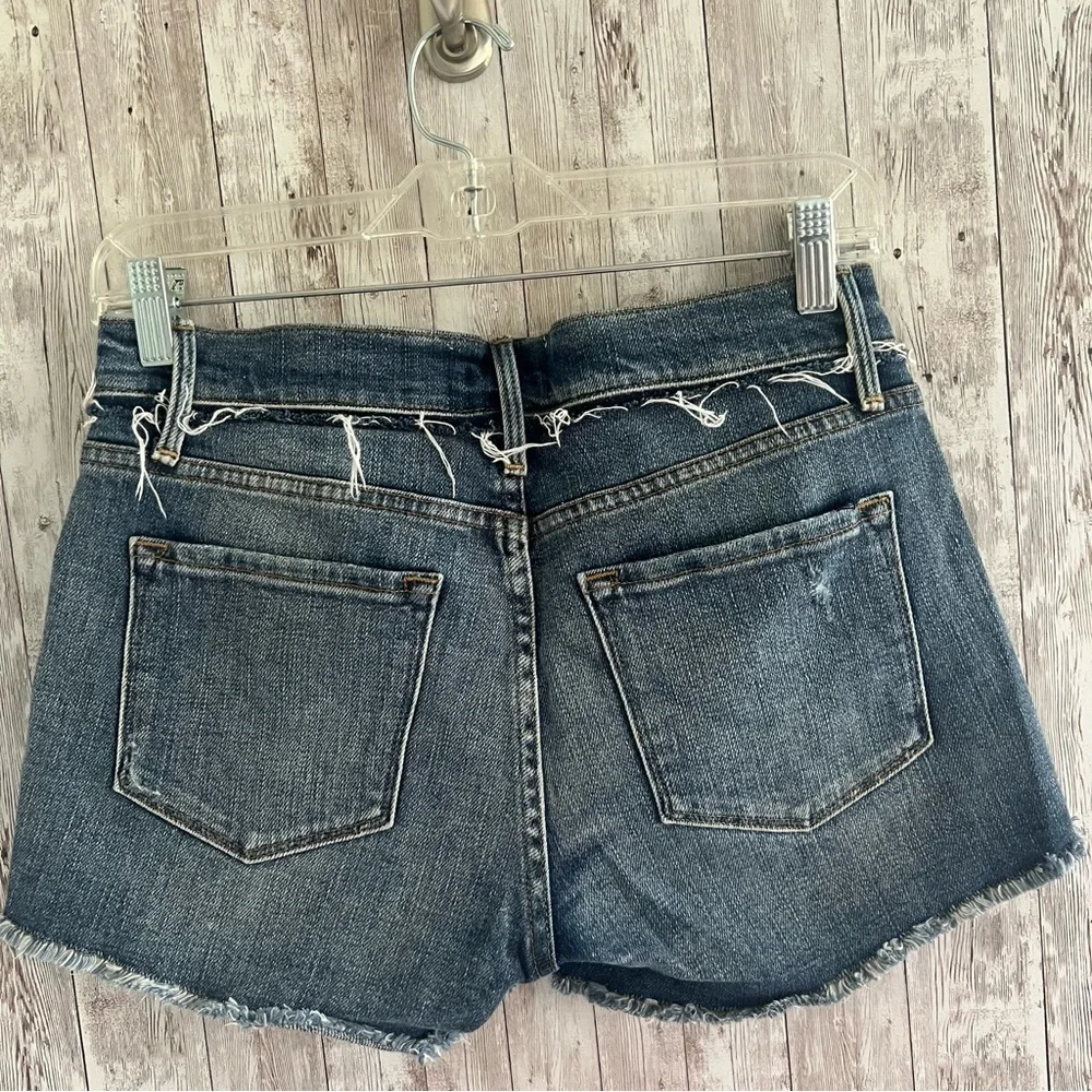 Frame Denim Women's Frayed Le Cutoff Jean Shorts 25